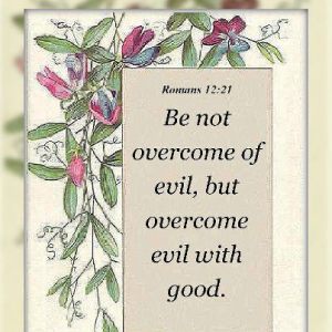overcome evil with good