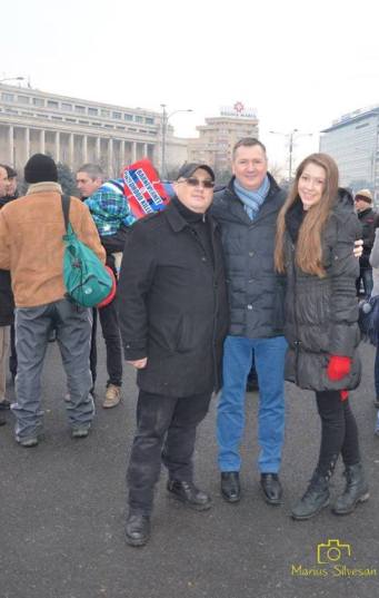 Catalin Vasile, Director Prodocens Media, Pastorul Florin Ianovici si fiica